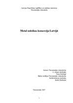 Research Papers 'Metal mūzikas komercija Latvijā', 1.