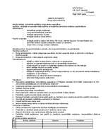 Samples 'Biroja administratores/sekretāres amata apraksts', 1.