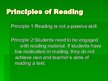Presentations 'Teaching Reading at the Intermediate Level', 9.