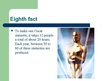 Presentations 'Ten Interesting Facts about Academy Award', 8.
