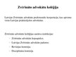 Presentations 'Tiesu iestādes Latvijā un advokatūra', 13.