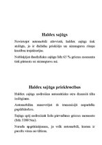 Summaries, Notes 'Visko un haldex sajūgi', 5.