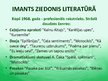 Presentations 'Imants Ziedonis', 7.