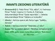 Presentations 'Imants Ziedonis', 8.