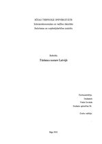Research Papers 'Tūrisma nozare Latvijā', 1.