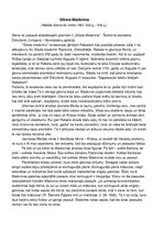 Essays 'Rafaēls Sancio da Urbīno "Siksta Madonna"', 1.