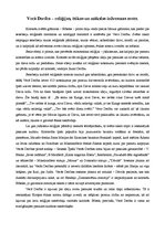 Essays 'Vecā Derība - reliģijas, ētikas un mākslas iedvesmas avots', 1.