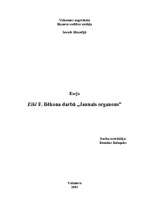 Essays 'Elki F.Bēkona darbā "Jaunais organons"', 1.