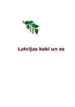 Research Papers 'Latvijas koki', 1.