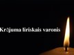 Presentations 'Imanta Ziedoņa dzejoļu krājuma "Kā svece deg" analīze', 26.