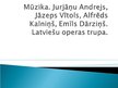 Summaries, Notes 'Mūzika. Jurjāņu Andrejs, Jāzeps Vītols, Alfrēds Kalniņš, Emīls Dārziņš. Latviešu', 3.