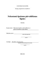 Research Papers 'Nekustamā īpašuma pārvaldīšanas līgums', 1.
