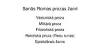 Presentations 'Senās Romas laika proza. Populārākie autori', 3.