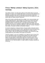 Essays 'Filmas "Mārtijs Lieliskais" recenzija', 1.