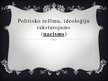 Presentations 'Politisko režīmu raksturojums - nacisms', 1.