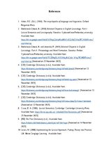 Essays 'Syntagmatic Meaning Relationship Analysis in Popular Songs', 9.