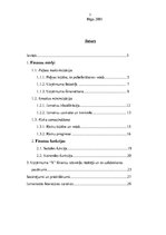 Research Papers 'Firmas finanšu mērķi un funkcijas', 2.