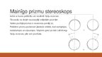 Presentations 'Sinoptofors un mainīgu prizmu stereoskops. Sinoptofora pielietojums optometrista', 12.