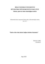 Research Papers 'Darba vides riska faktori kafijas dzērienu bārmenim', 1.