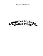 Research Papers 'Kacusika Hokusai gleznas "Lielais vilnis" analīze', 1.