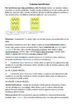 Summaries, Notes 'Gaismas polarizācija, difrakcija, interference un dispersija. Optiskie instrumen', 1.