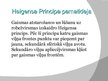 Presentations 'Heigensa princips', 3.