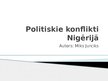 Presentations 'Īss pārskats pār Boko Haram grupējumu Nigērijā', 1.