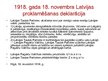 Presentations 'Saules mūžu Latvijai', 7.