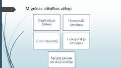 Presentations 'Migrēnas mehānismi un tās ietekme uz cilvēka ikdienas dzīvi', 9.