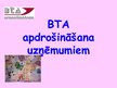 Presentations '"BTA" apdrošināšana uzņēmumiem', 1.