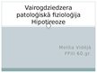 Presentations 'Vairogdziedzera patoloģiskā fizioloģija, hipotireoze', 1.