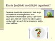 Presentations 'Ģenētiski modificēta pārtika', 3.