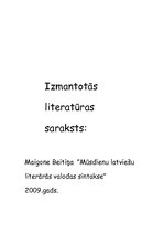 Research Papers 'Sintakse', 10.
