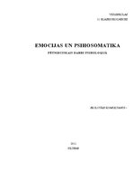 Research Papers 'Emocijas un psihosomatika', 1.
