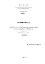 Research Papers 'Vienkāršās un divkāršās ierakstu grāmatvedības uzskaites sistēmas izvērtēšana', 1.