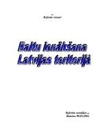 Research Papers 'Baltu ienākšana Latvijas teritorijā', 1.