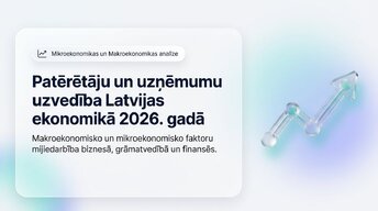 Presentations 'Patērētāju un uzņēmumu uzvedība Latvijas ekonomikā 2026. gadā', 1.