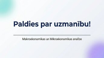 Presentations 'Patērētāju un uzņēmumu uzvedība Latvijas ekonomikā 2026. gadā', 17.