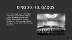 Presentations 'Kino 20.-30.gados', 2.