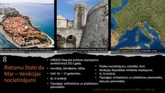 Presentations 'Horvātijas UNESCO Pasaules mantojuma sarakstā iekļautie kultūras mantojuma objek', 25.