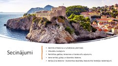 Presentations 'Horvātijas UNESCO Pasaules mantojuma sarakstā iekļautie kultūras mantojuma objek', 30.