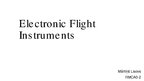 Presentations 'Electronic Flight Instruments', 2.