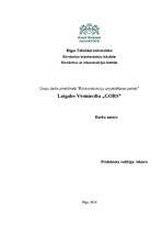 Research Papers 'Latgales vēstniecība GORS', 1.