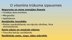 Presentations 'D vitamīna veidošanās organismā', 8.