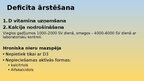 Presentations 'D vitamīna veidošanās organismā', 12.