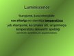 Presentations 'Luminiscence', 3.