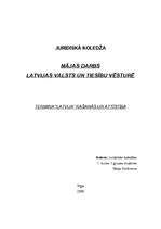 Summaries, Notes 'Termina "Latvija" rašanās un attīstība', 1.