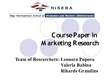 Research Papers 'Marketing Research Report', 31.