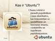 Presentations 'Ubuntu Linux', 3.