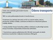 Presentations 'Transporta sistēma Latvijā', 11.